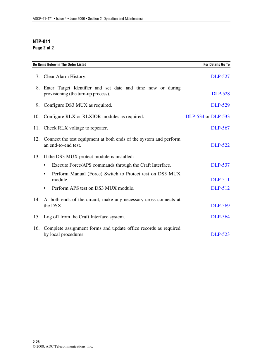 ADC Soneplex Broadband System User Manual | Page 49 / 342