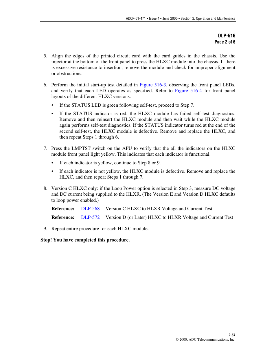 ADC Soneplex Broadband System User Manual | Page 80 / 342