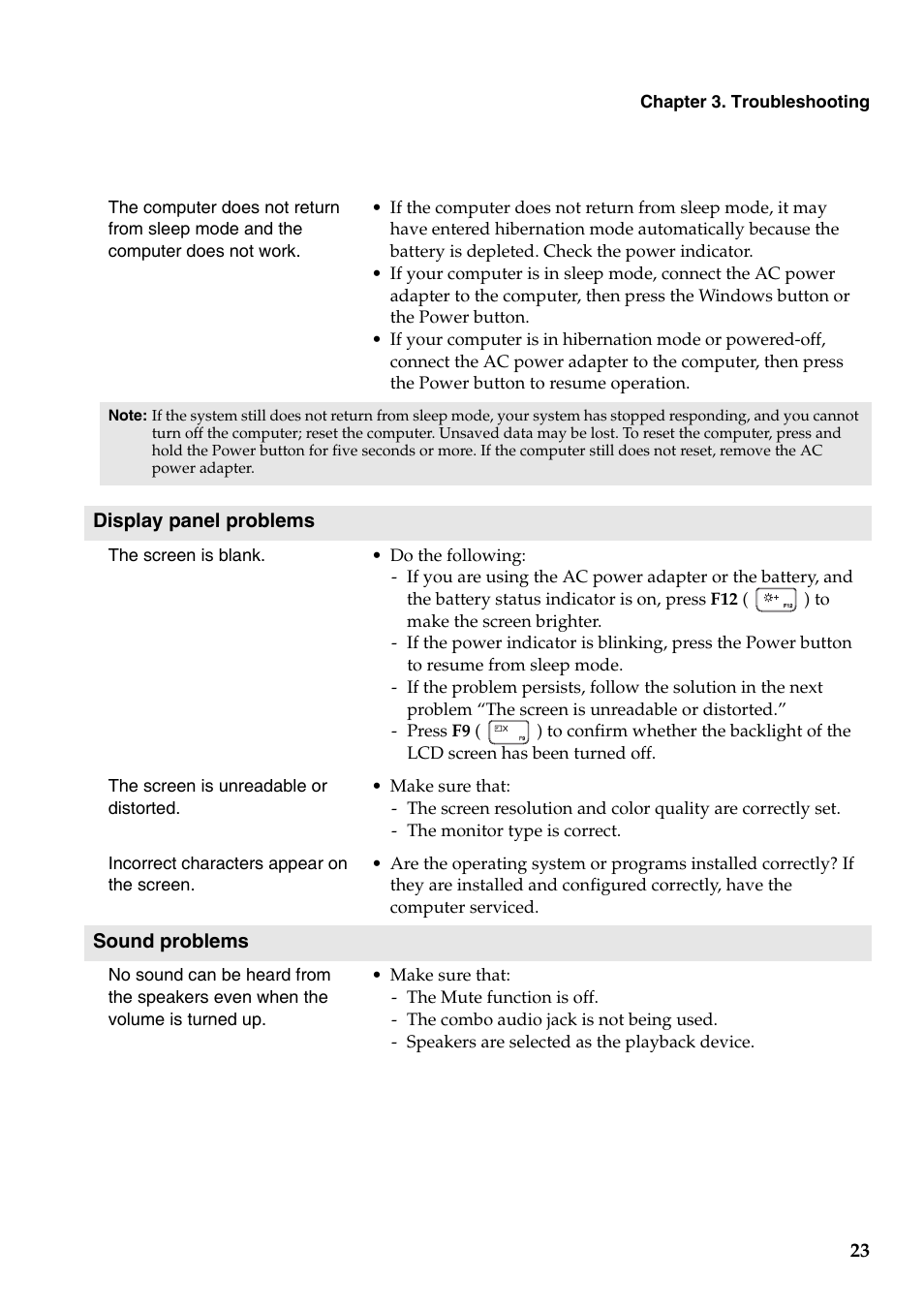 Lenovo Flex 10 Notebook Lenovo User Manual | Page 27 / 30