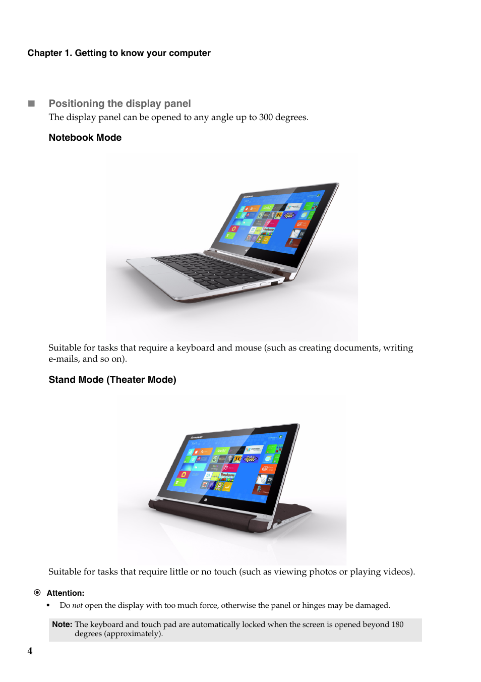 Lenovo Flex 10 Notebook Lenovo User Manual | Page 8 / 30