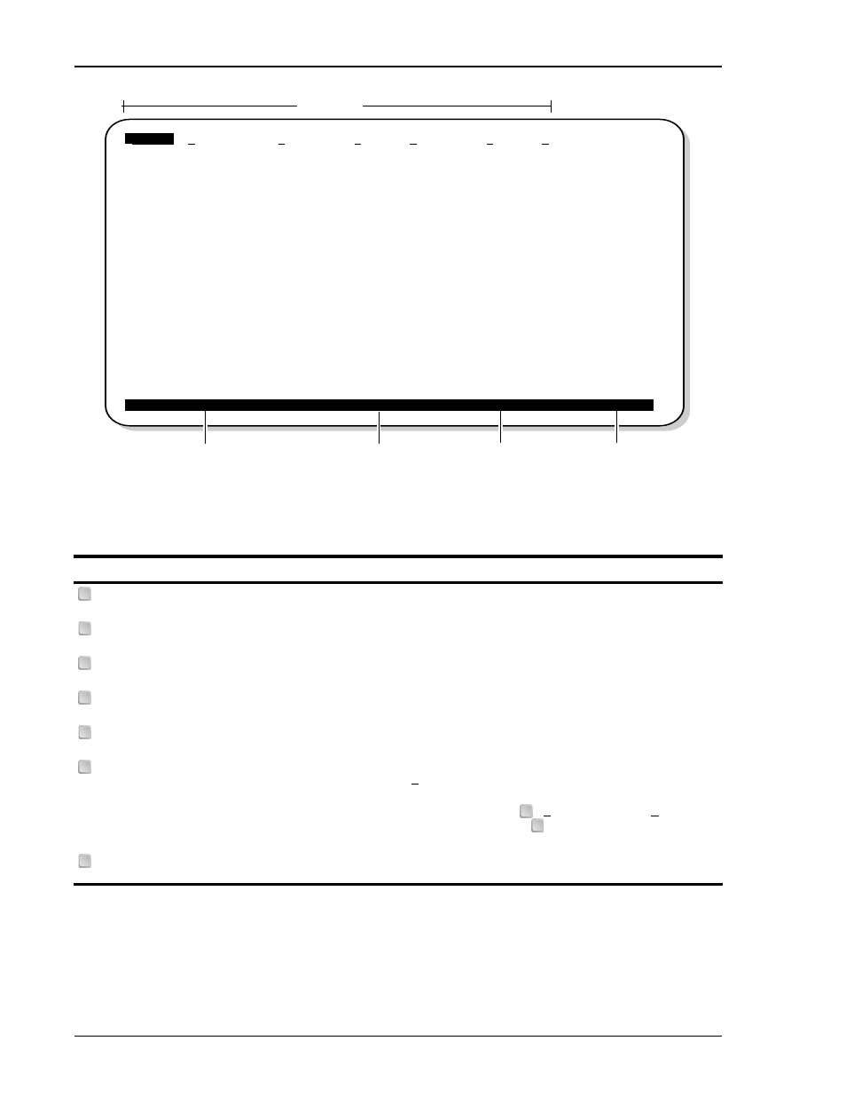 Logon screen menus, Logon screen | ADC Campus-RS Remote User Manual | Page 14 / 46