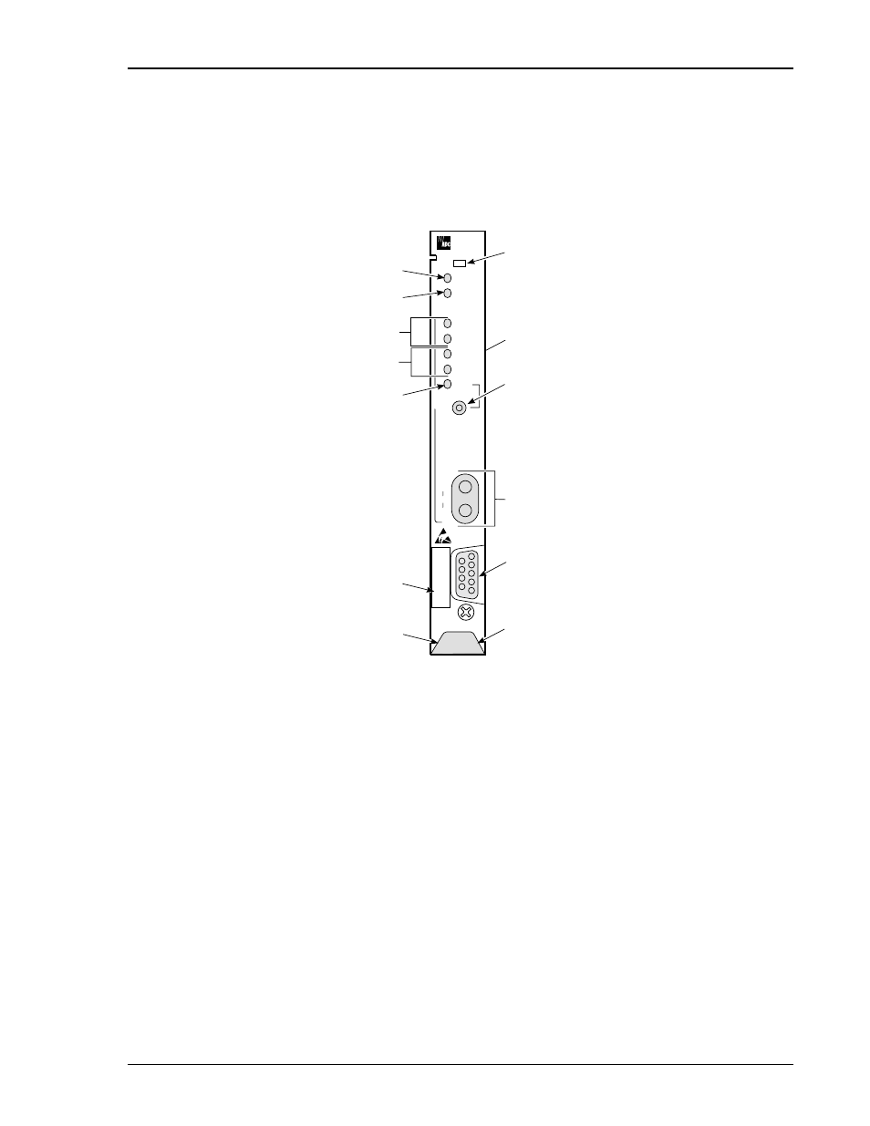 Front panel, H2tu-r-402 list 4e front panel, Ront | Anel | ADC Campus-RS Remote User Manual | Page 9 / 46