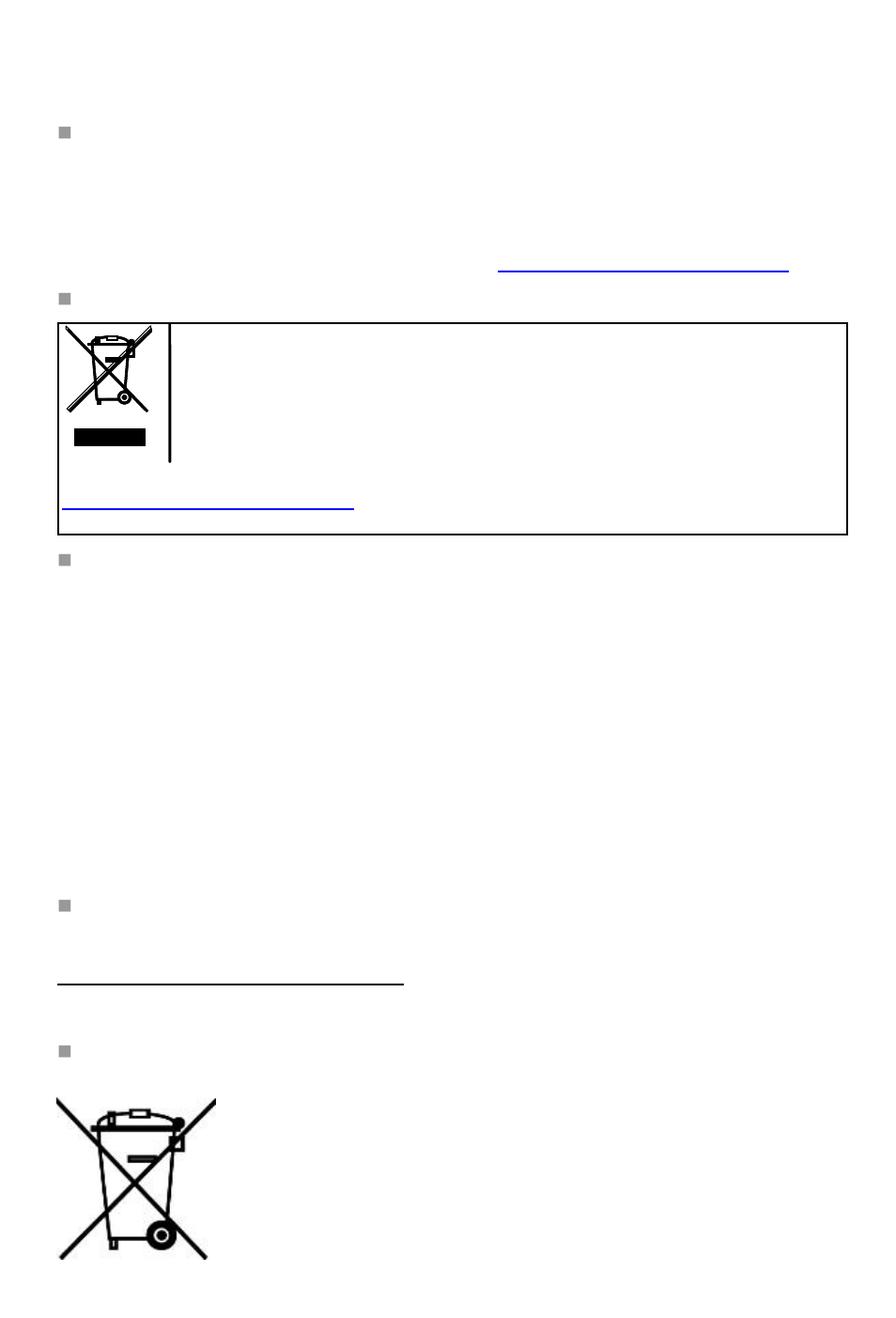 Environmental, recycling, and disposal information | Lenovo A10-70 Tablet User Manual | Page 17 / 22