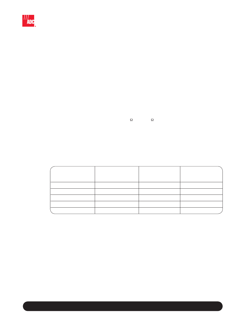 Category 3 high performance ftp switchboard cable, 24 awg stc, shielded, riser, Specifications | ADC 24 AWG STC User Manual | Page 3 / 4