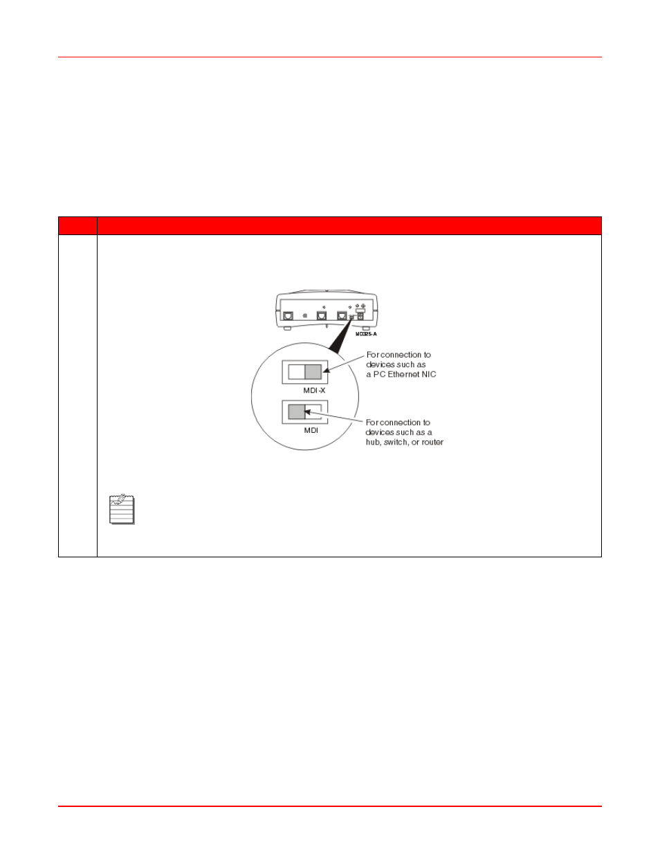 Connect cables, Connect the 10/100base-t port, Connect cables -3 | Figure 1-2. set the mdi/mdi-x switch | ADC MM701G2 User Manual | Page 17 / 134
