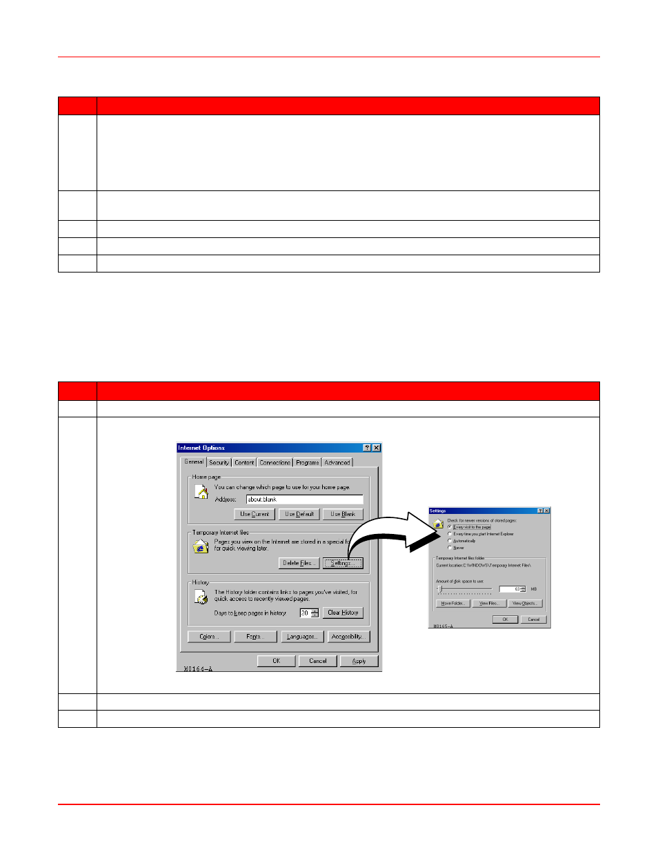 Set up the web browser, Set up the web browser -2, Figure 2-2. internet options | ADC MM701G2 User Manual | Page 22 / 134