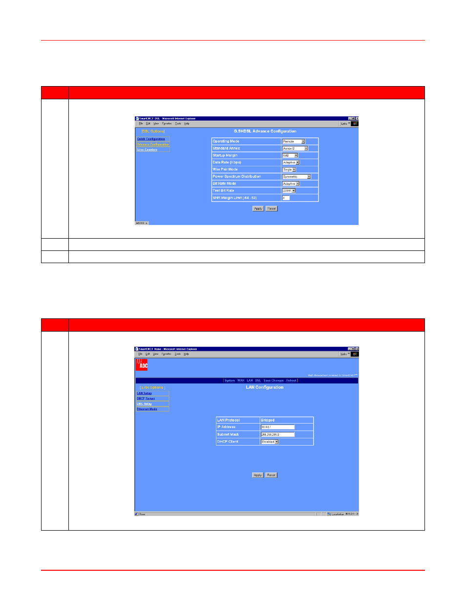 Configure for central-office mode, Figure 7-2. lan configuration | ADC MM701G2 User Manual | Page 64 / 134