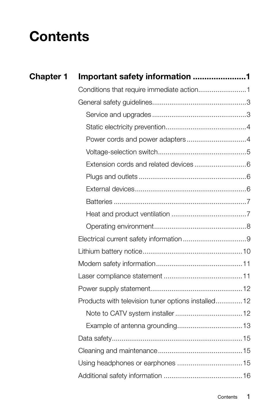 Lenovo Beacon User Manual | Page 4 / 49