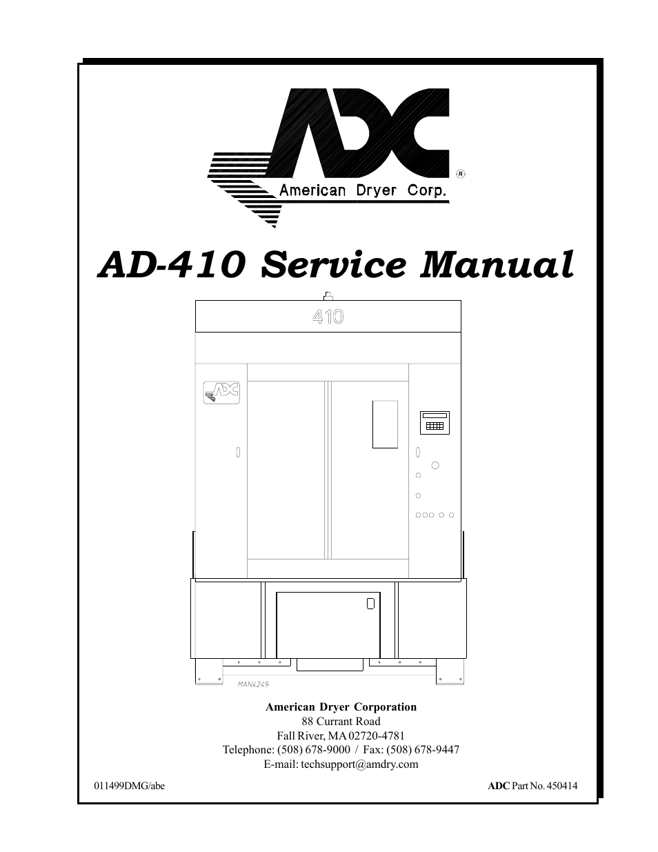 ADC AD-410 User Manual | 118 pages