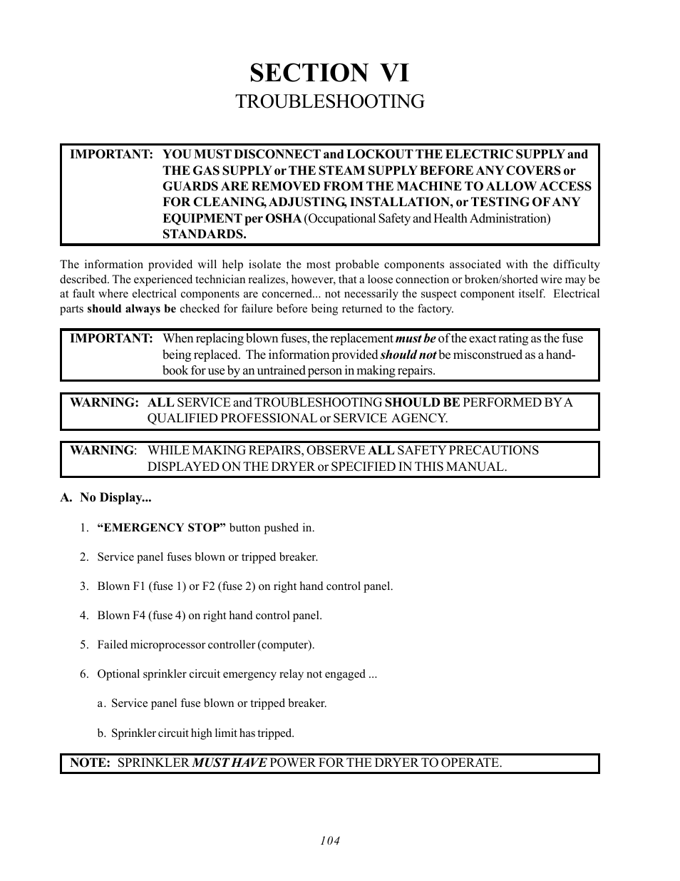 Troubleshooting | ADC AD-410 User Manual | Page 108 / 118