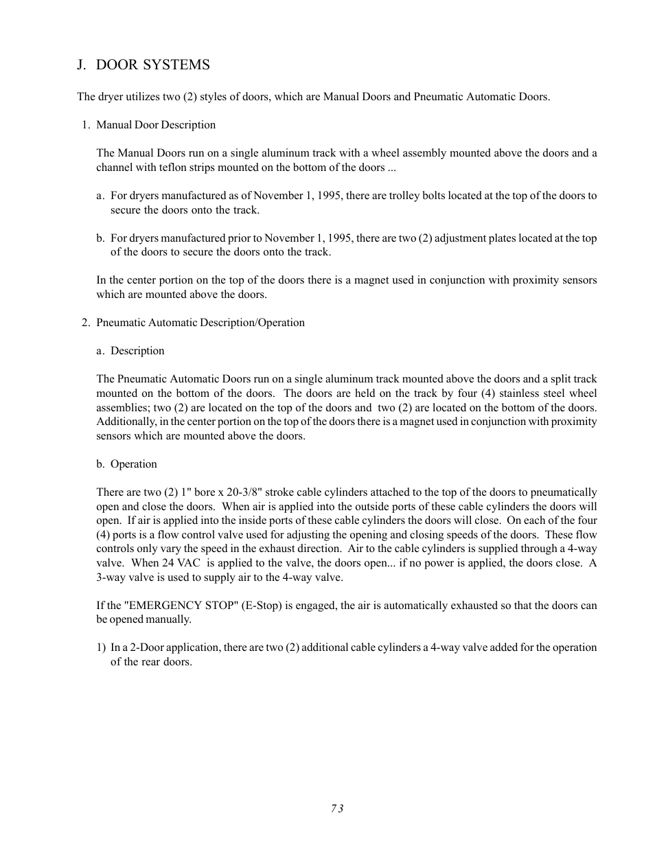 J. door systems | ADC AD-410 User Manual | Page 77 / 118