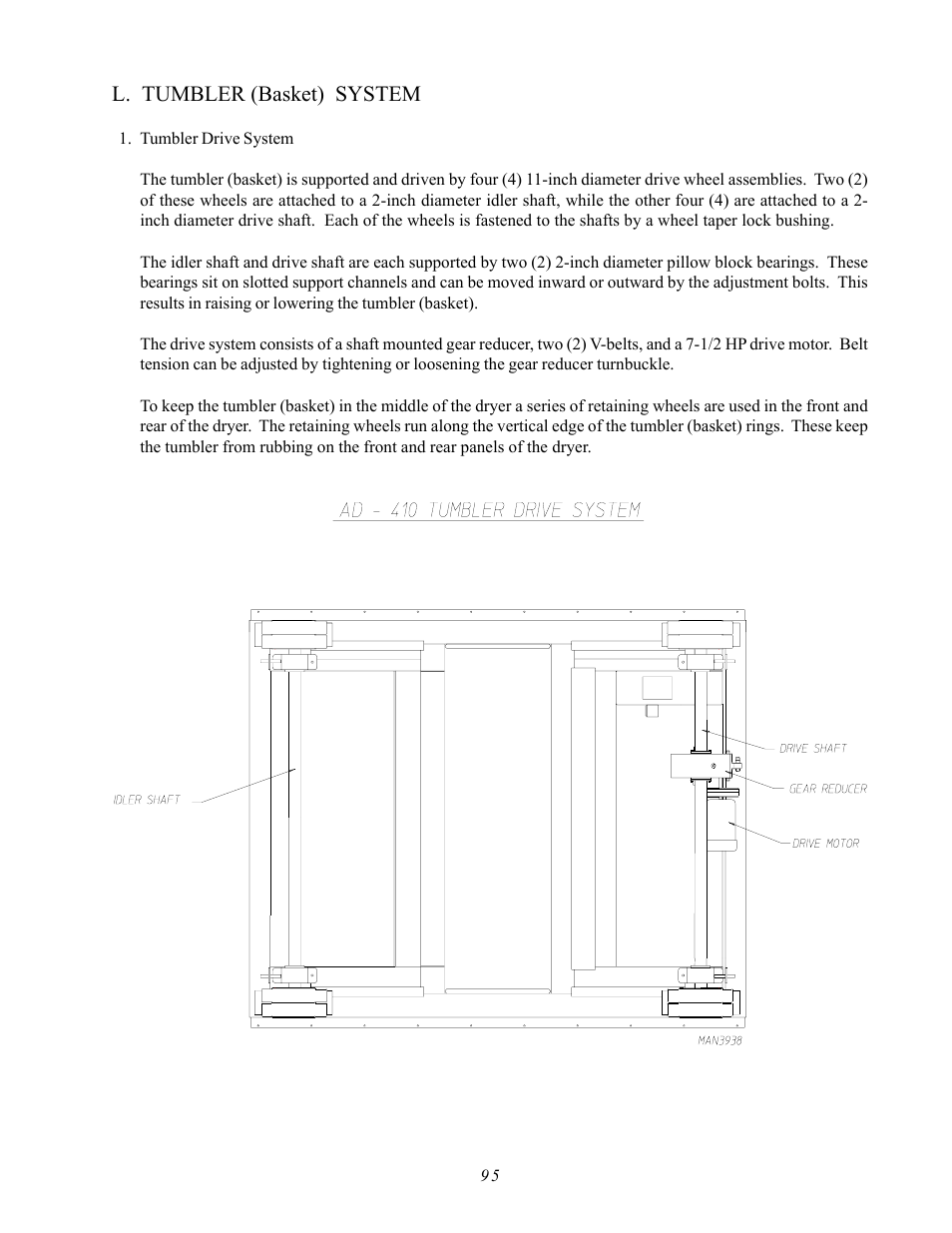 L. tumbler (basket) system | ADC AD-410 User Manual | Page 99 / 118