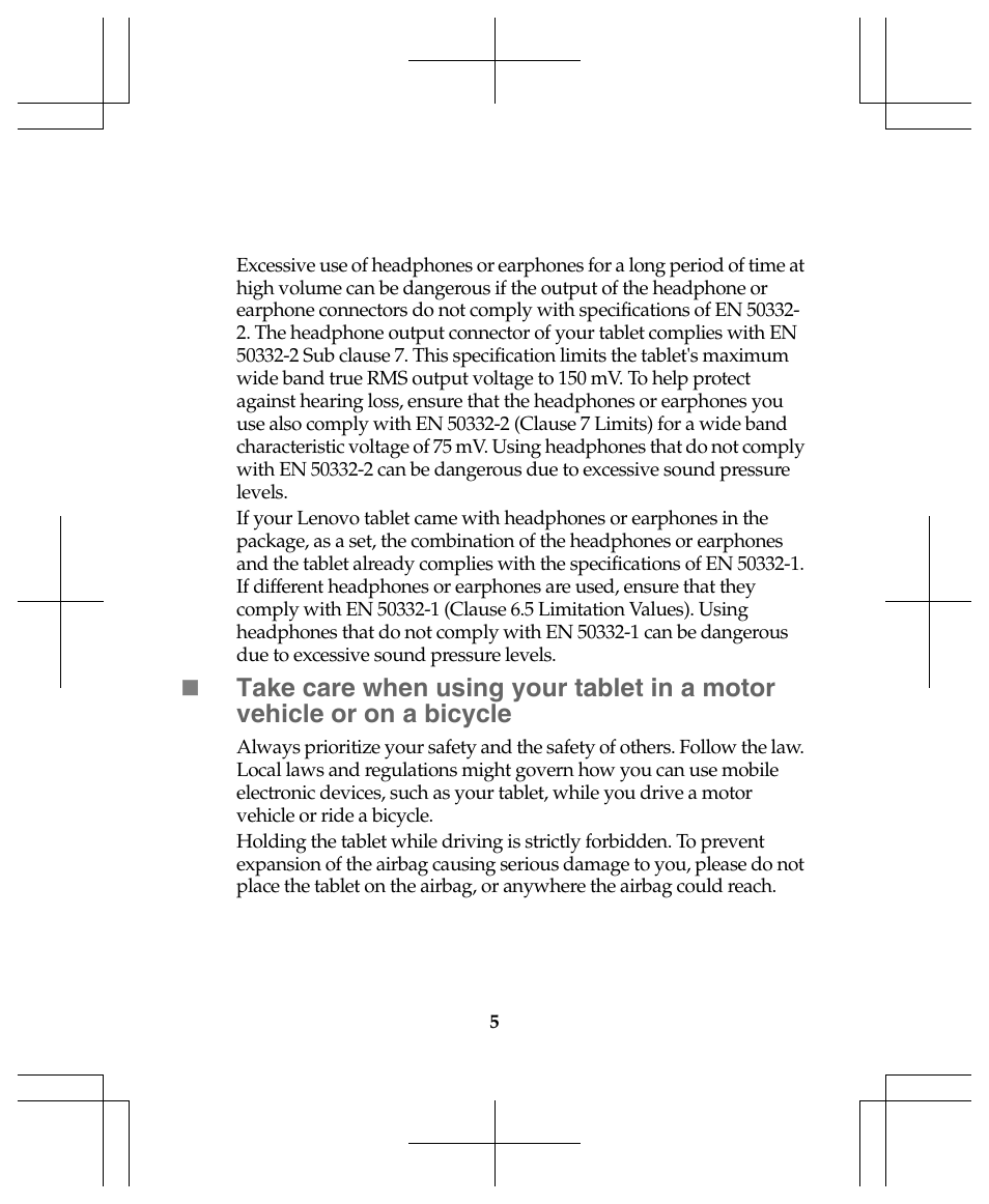 Lenovo IdeaTab Lynx K3011W User Manual | Page 5 / 18