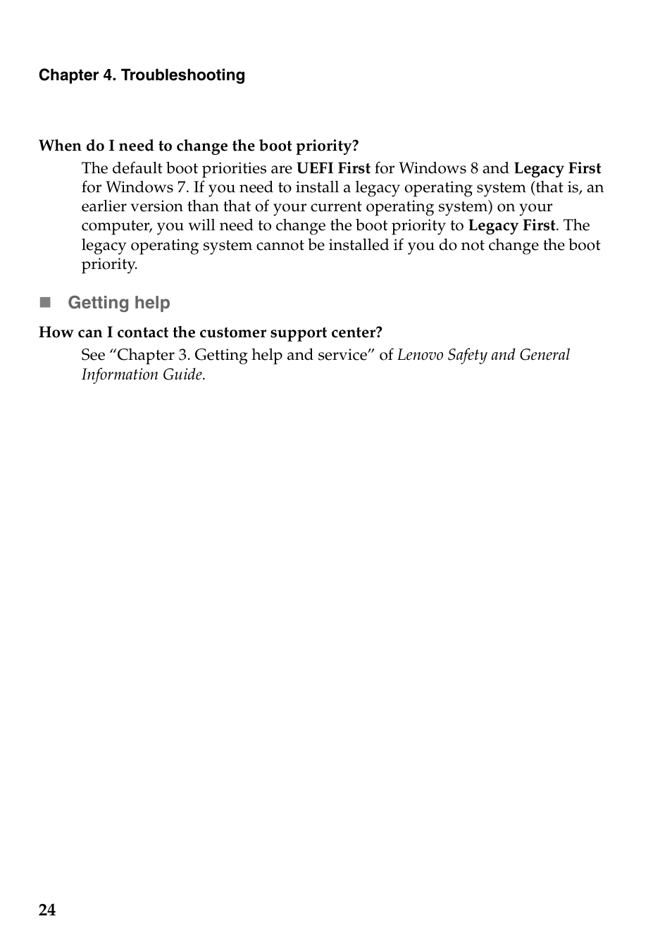 Lenovo B4400 Notebook User Manual | Page 28 / 50