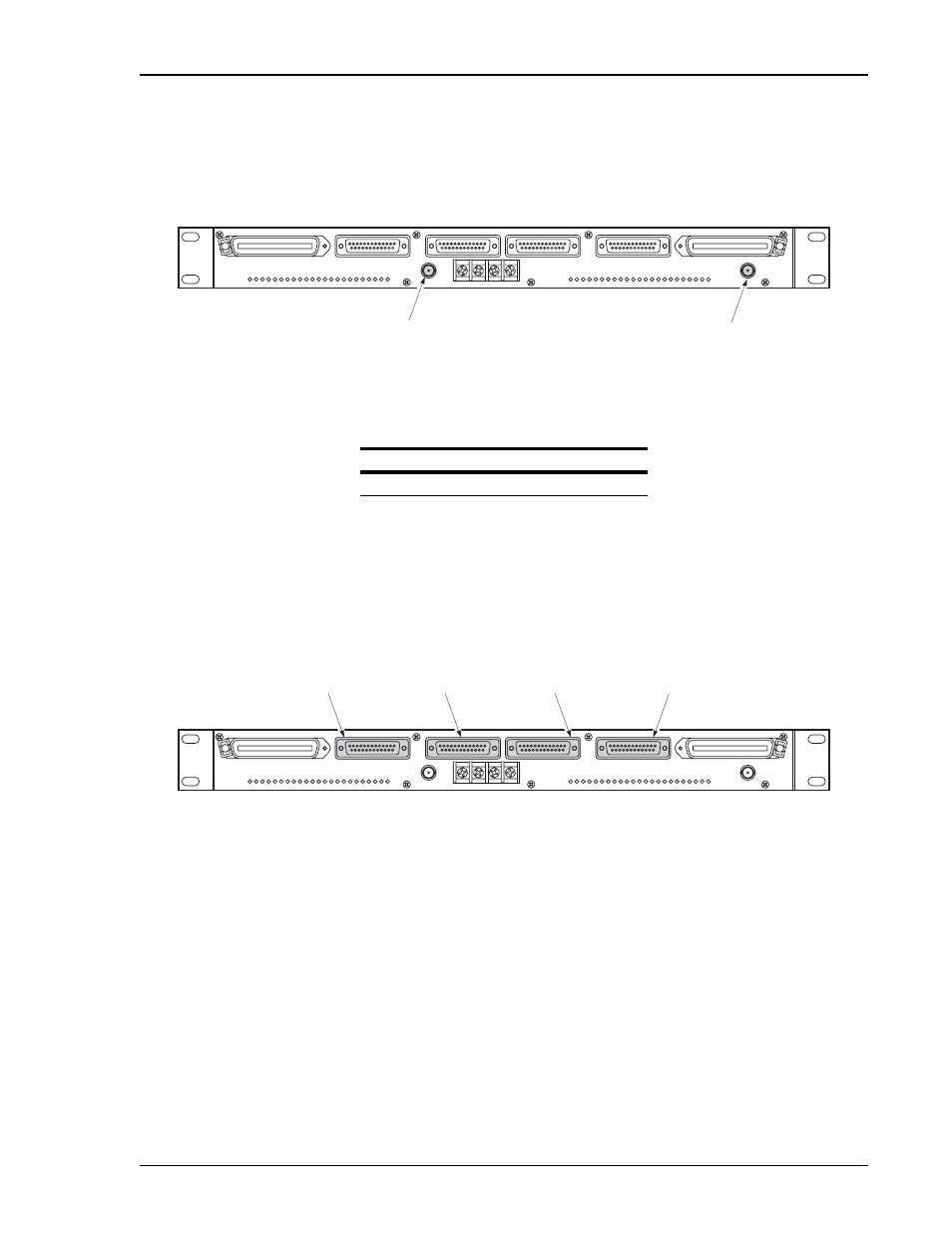 Connect to a lan or interconnect shelves, Connect to a computer, terminal, or modem, Using bnc connector | Aux or os connectors, Bnc connector j1 and j3, Connect to a lan | ADC HRM-238 L1 User Manual | Page 17 / 26