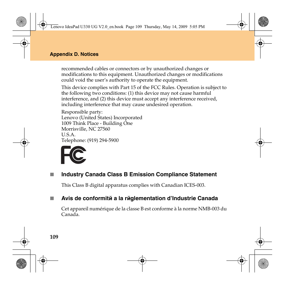 Lenovo IdeaPad U330 User Manual | Page 118 / 135