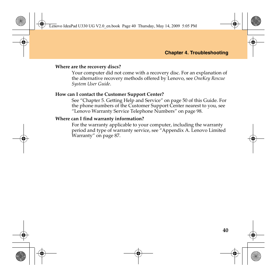 Lenovo IdeaPad U330 User Manual | Page 49 / 135