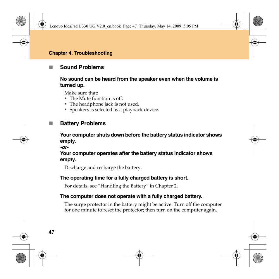 Lenovo IdeaPad U330 User Manual | Page 56 / 135