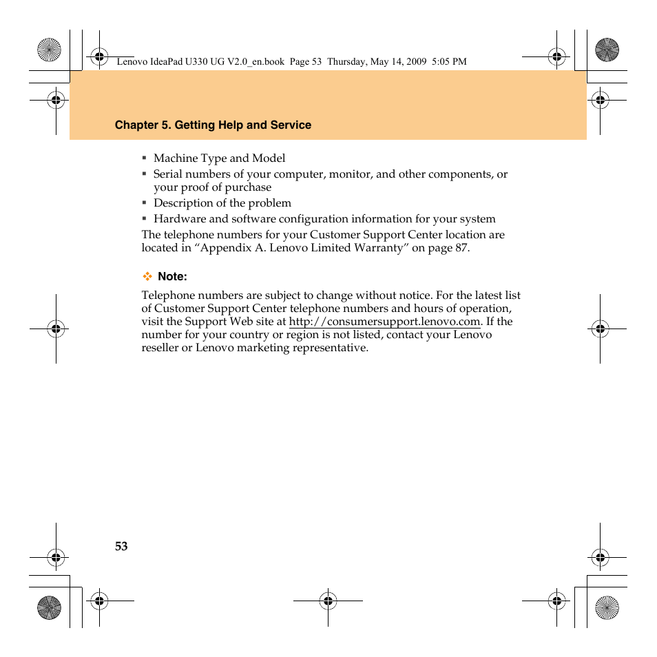 Lenovo IdeaPad U330 User Manual | Page 62 / 135