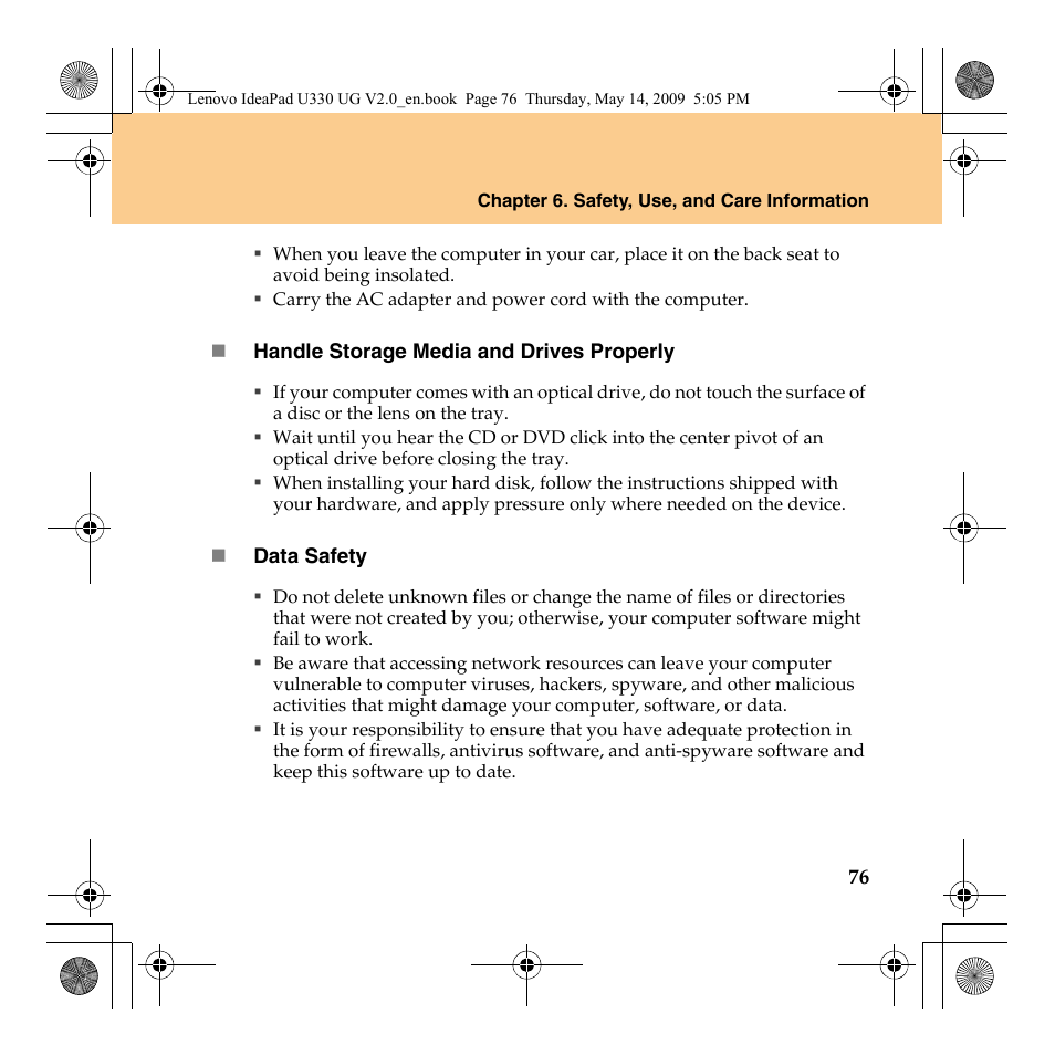 Lenovo IdeaPad U330 User Manual | Page 85 / 135