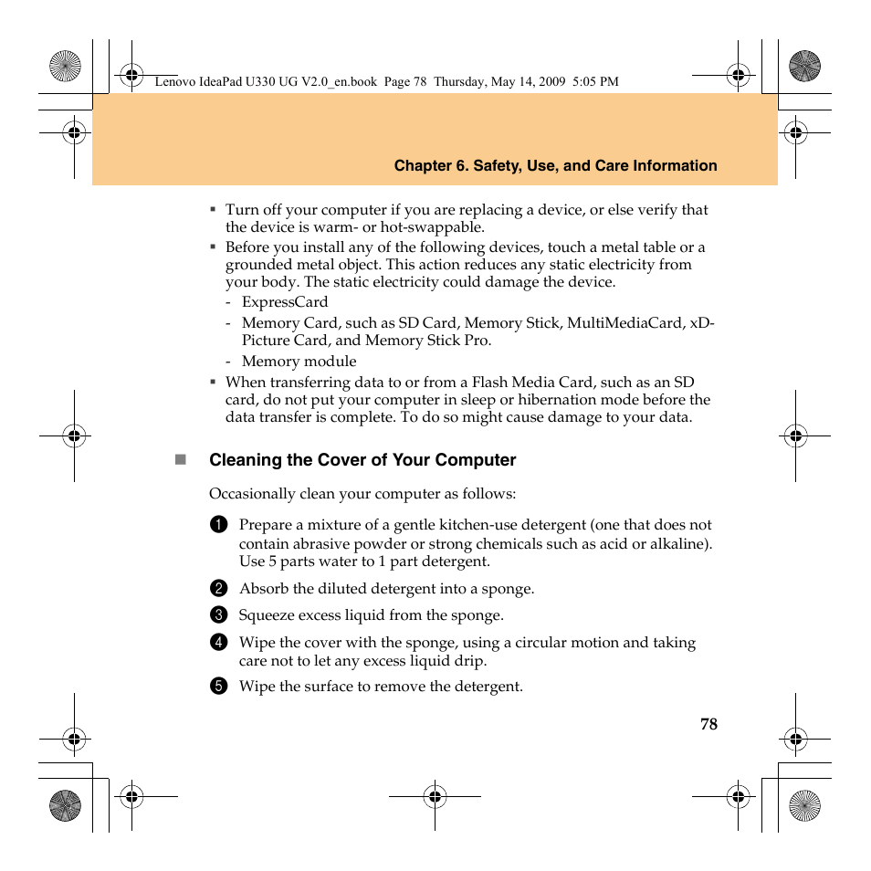 Lenovo IdeaPad U330 User Manual | Page 87 / 135