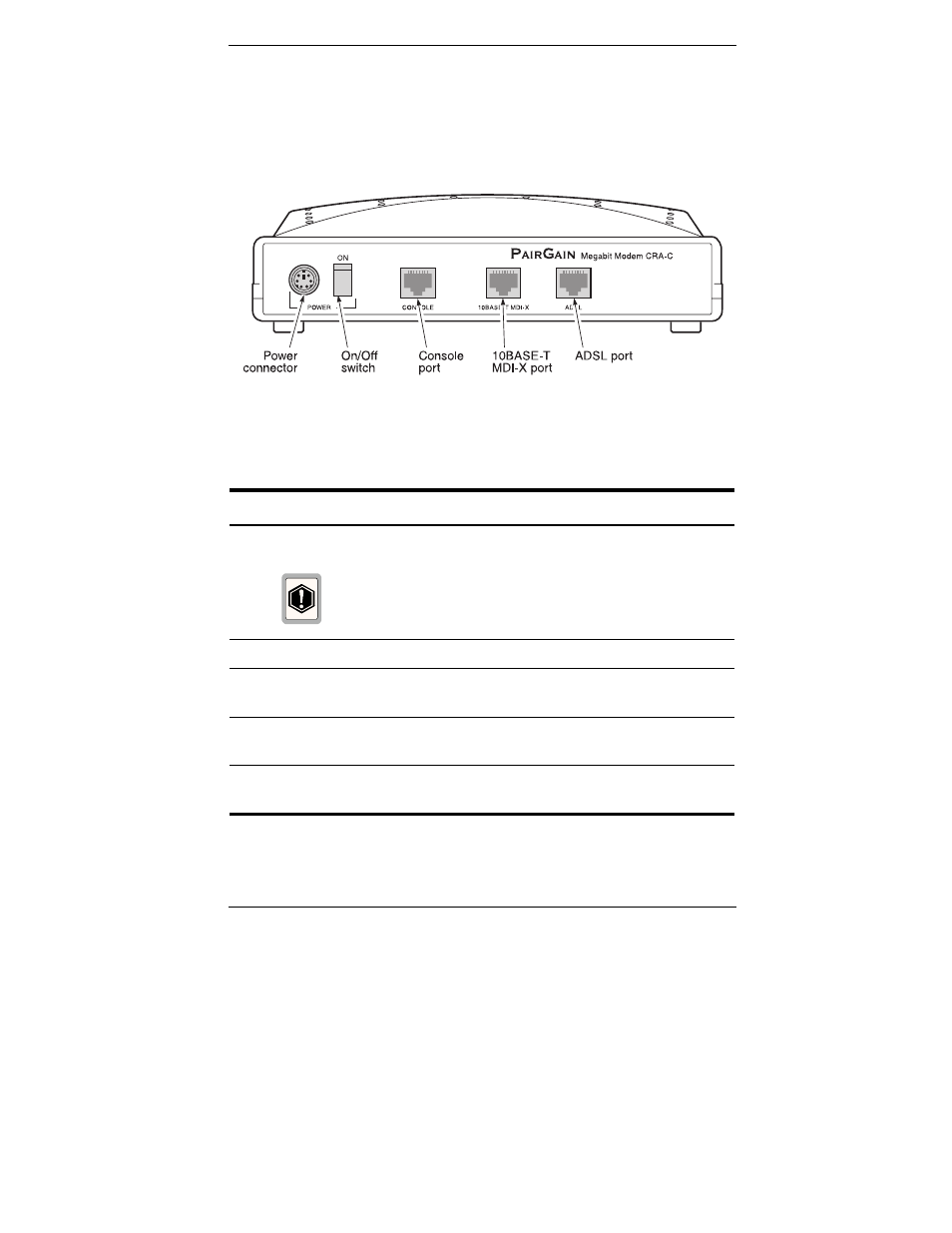 Rear panel | ADC CRA-C User Manual | Page 19 / 86