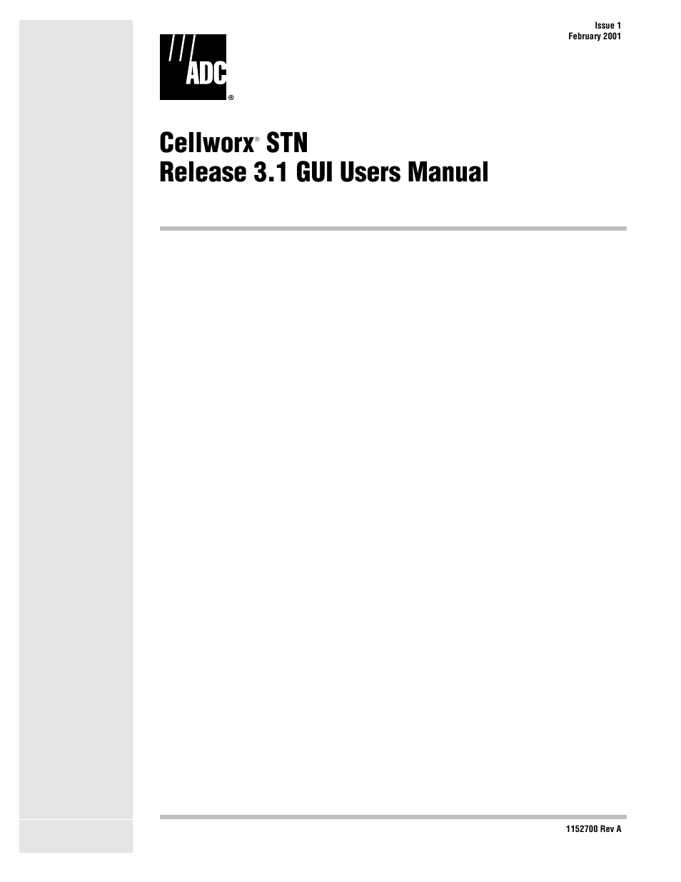 ADC Release 3.1 User Manual | 489 pages