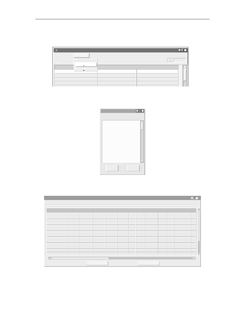 Dlp-730, Page 3 of 4, Figure 730-3. subnetwork connection display window | Figure 730-4. select interval window | ADC Release 3.1 User Manual | Page 181 / 489