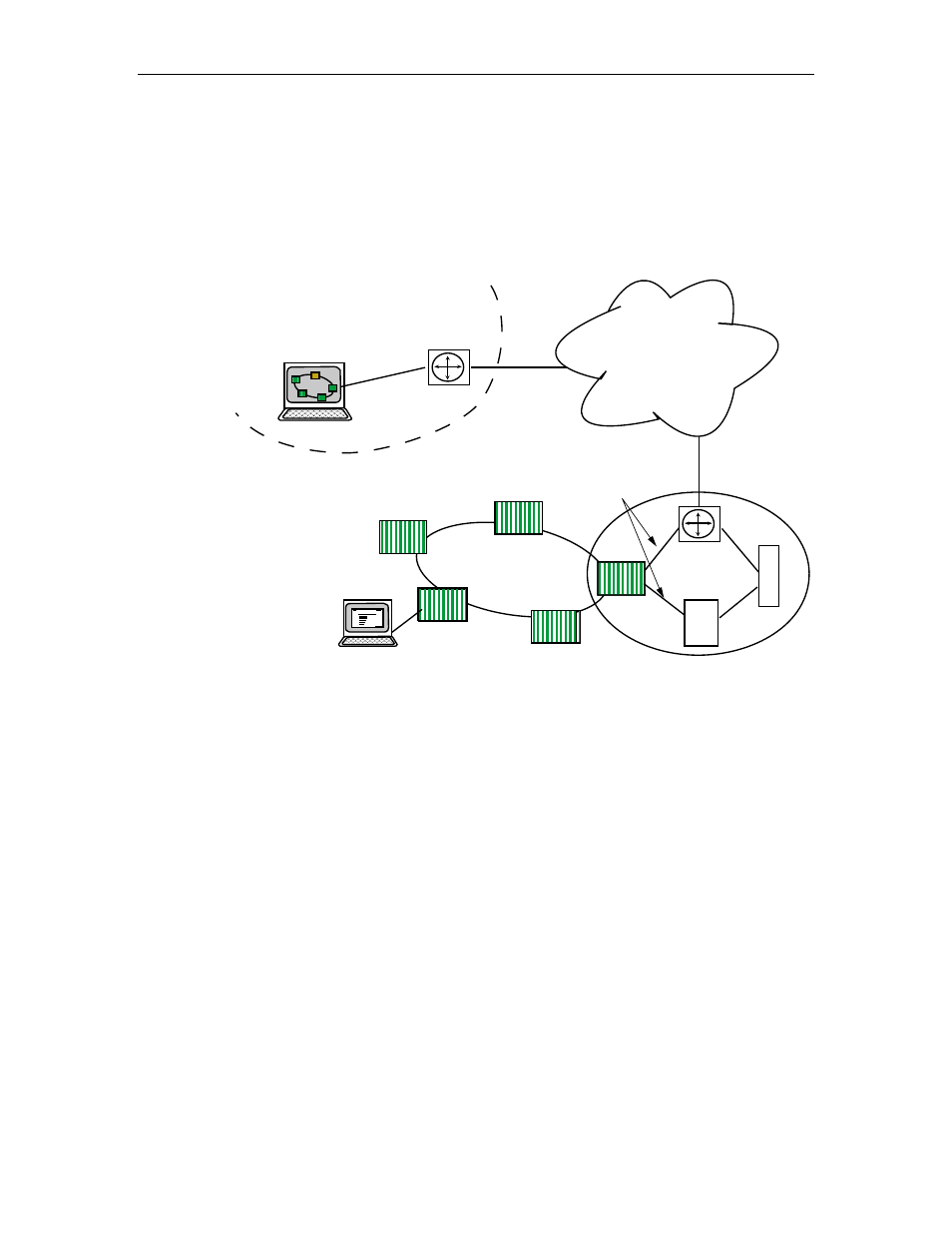 Remote management capabilities, Figure 1-14. remote x-terminal operations | ADC Release 3.1 User Manual | Page 30 / 489