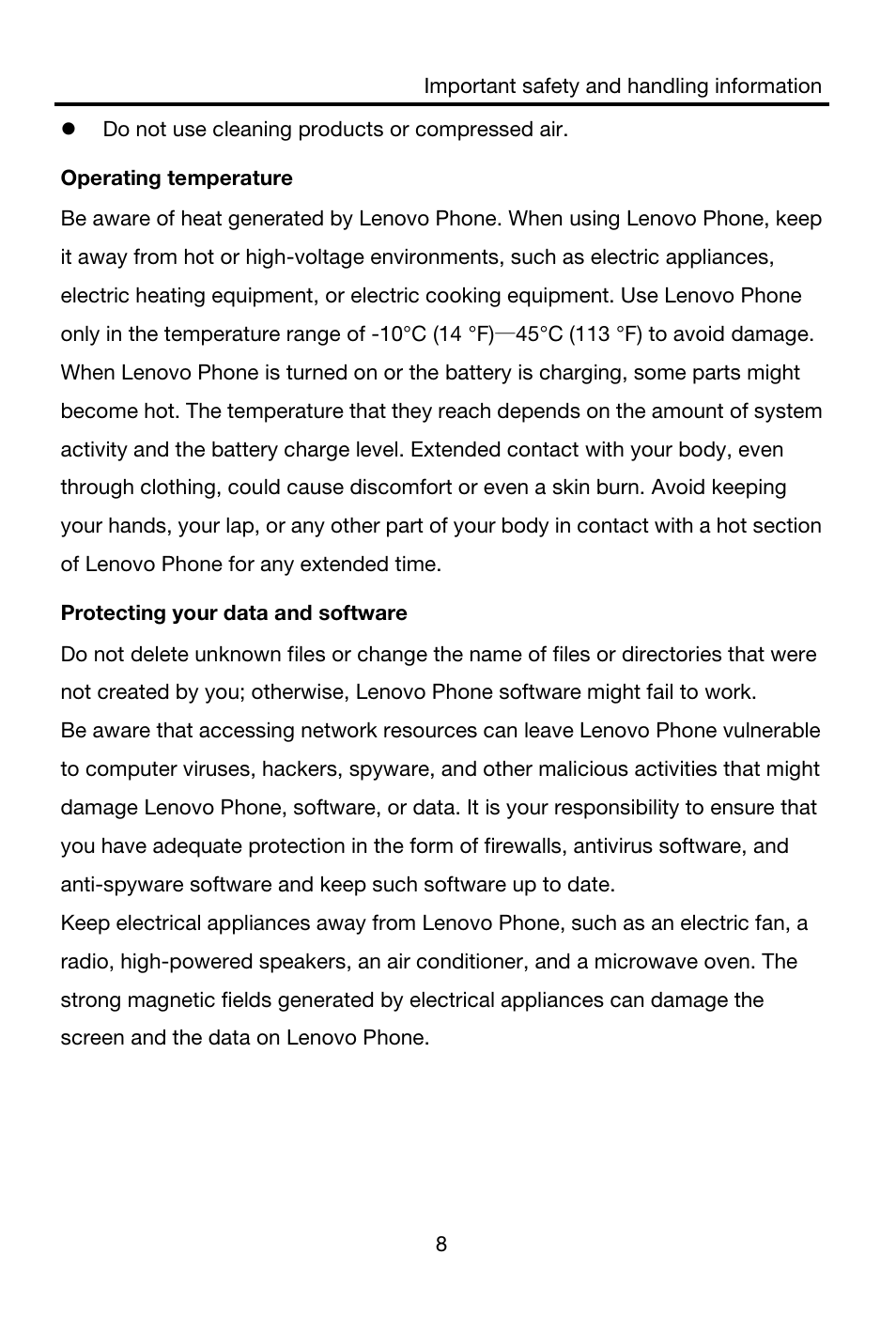 Lenovo S850 Smartphone User Manual | Page 10 / 20