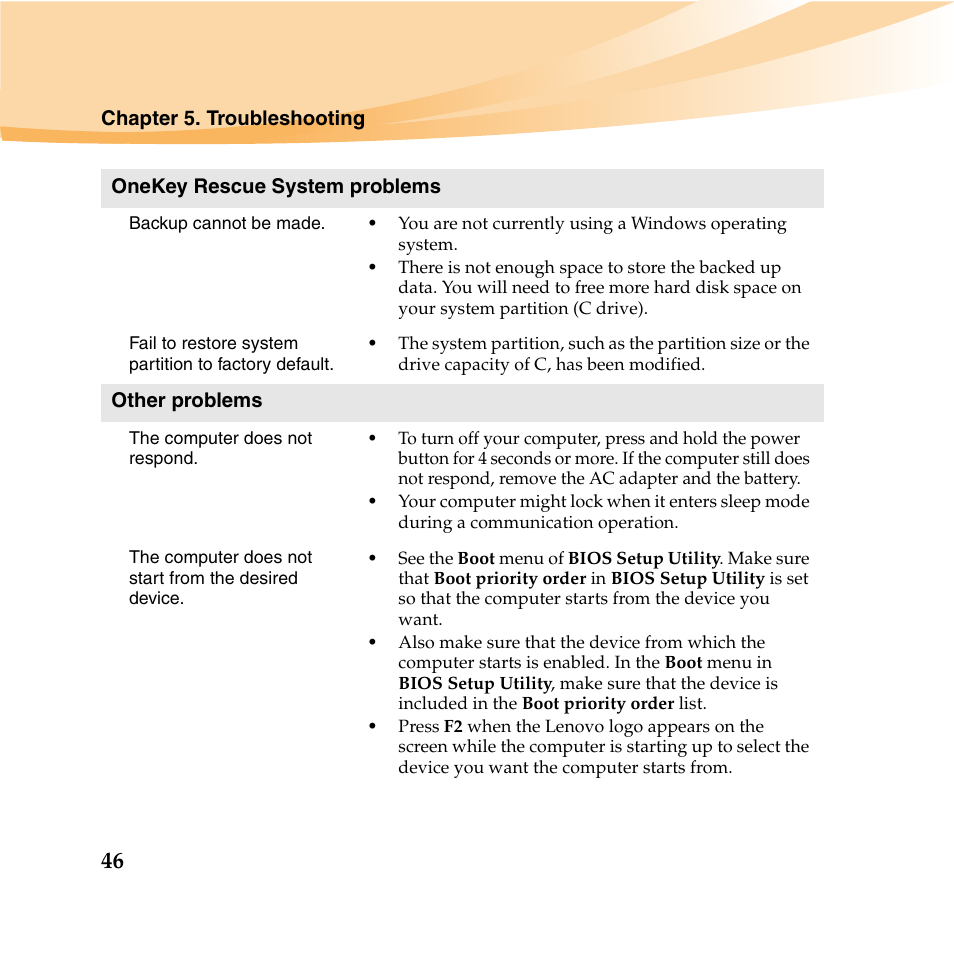 Lenovo IdeaPad U165 User Manual | Page 60 / 143