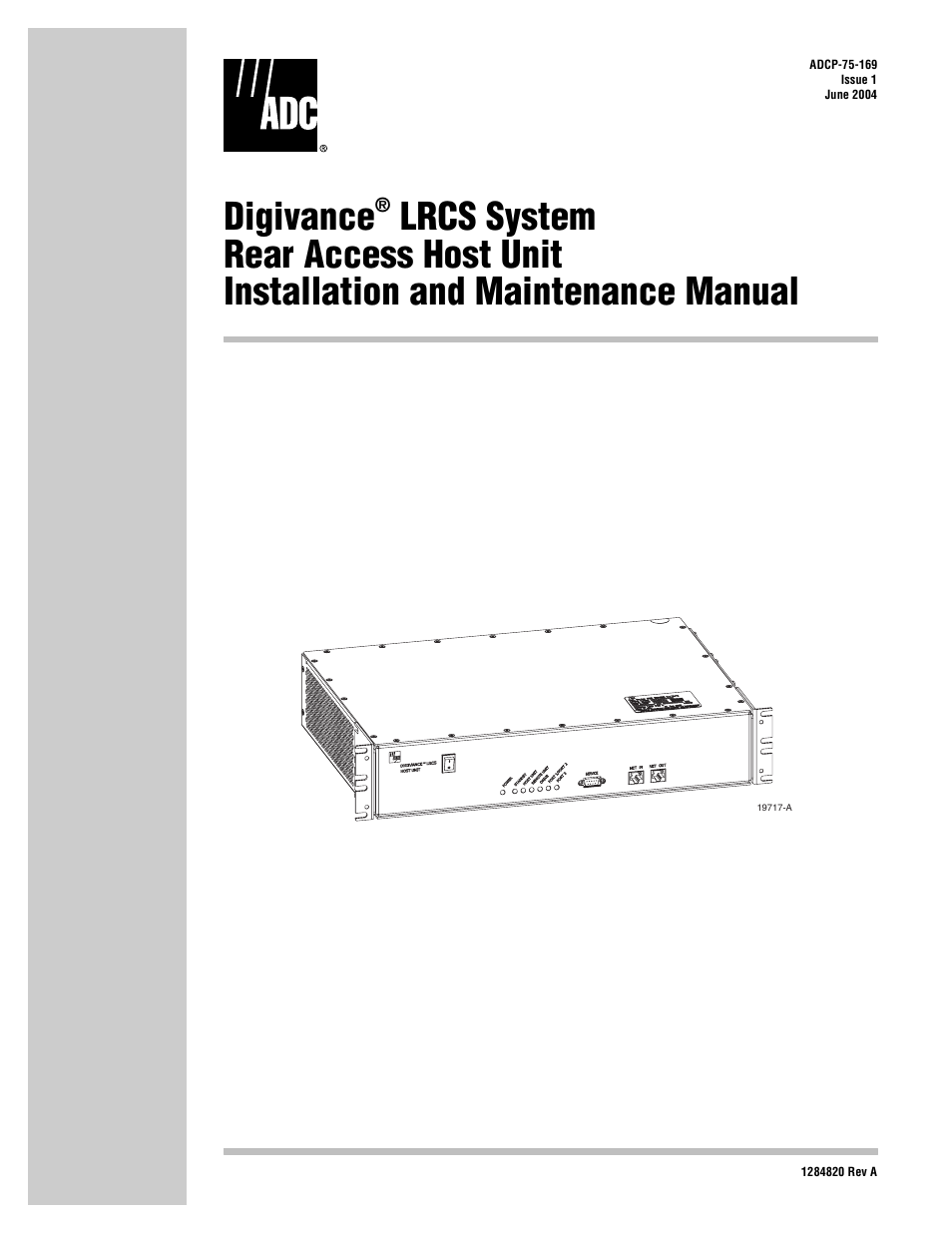 ADC 19717-A User Manual | 32 pages