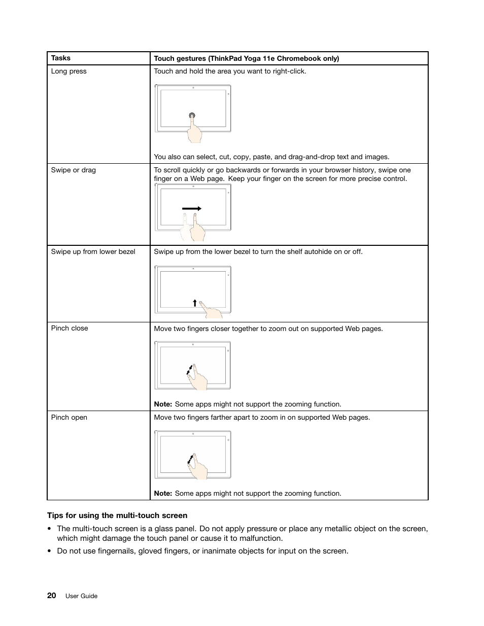 Lenovo ThinkPad 11e Chromebook User Manual | Page 34 / 78