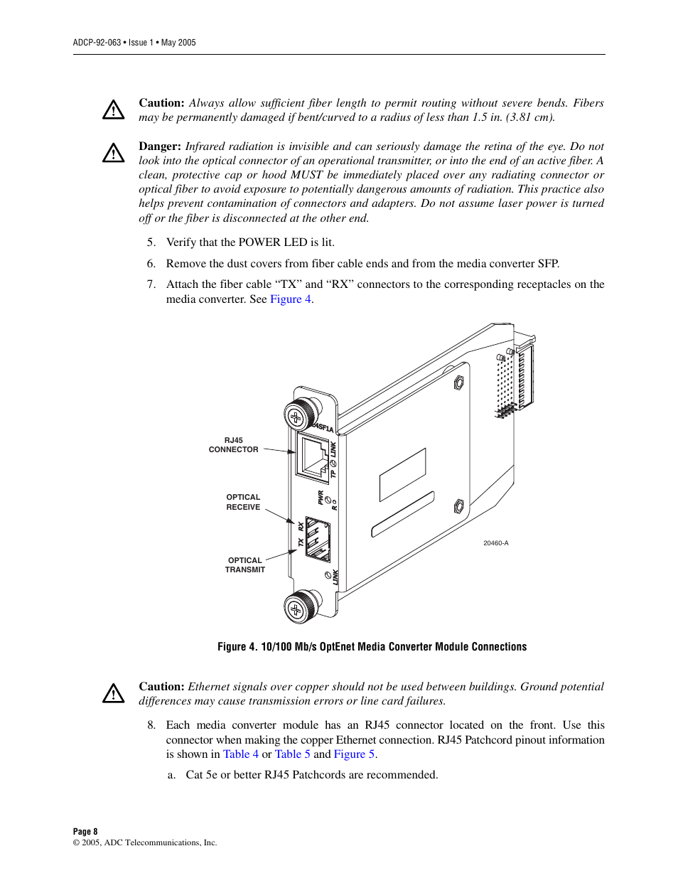 ADC 100 User Manual | Page 8 / 13