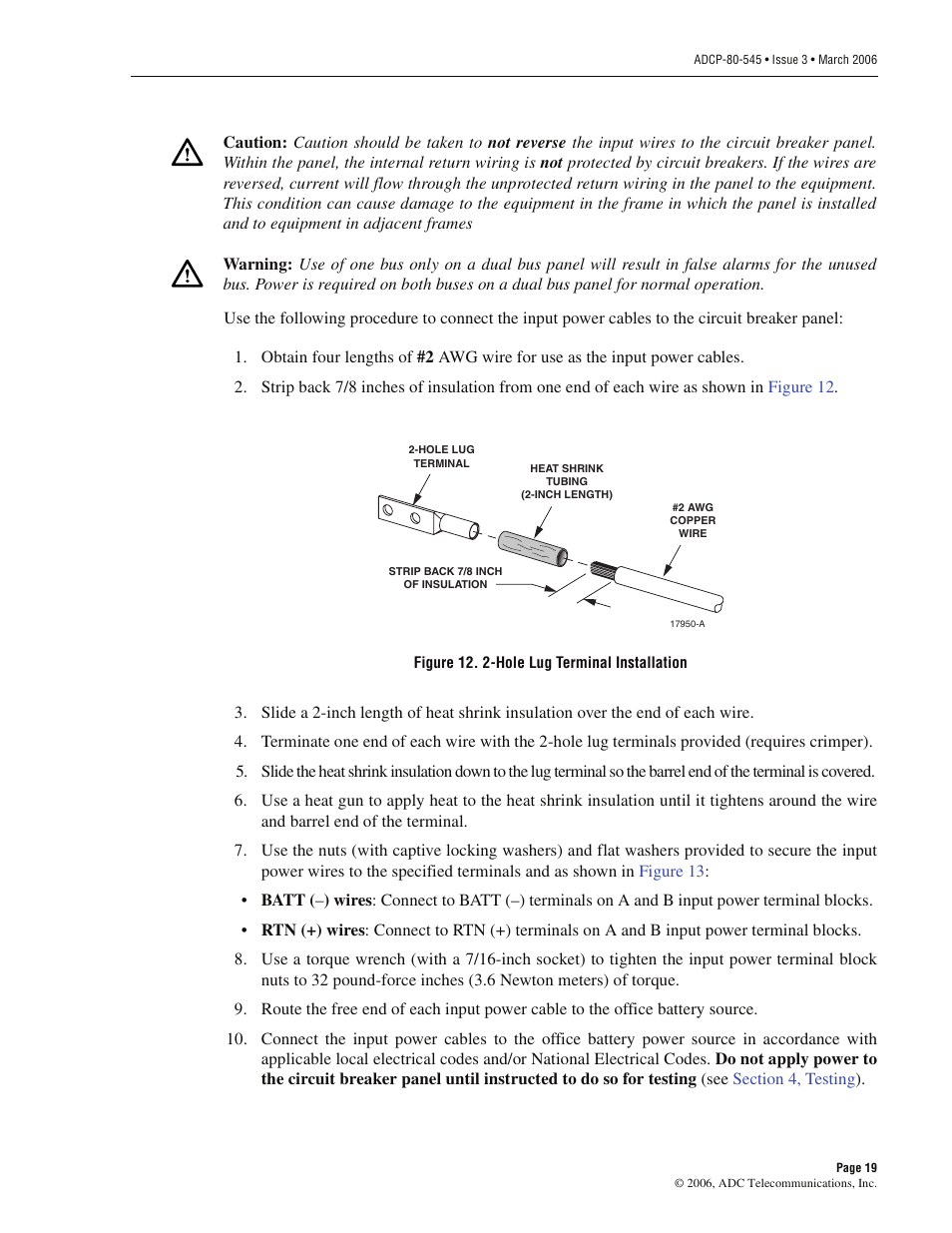ADC PowerWorx Power Distribution Products User Manual | Page 25 / 36