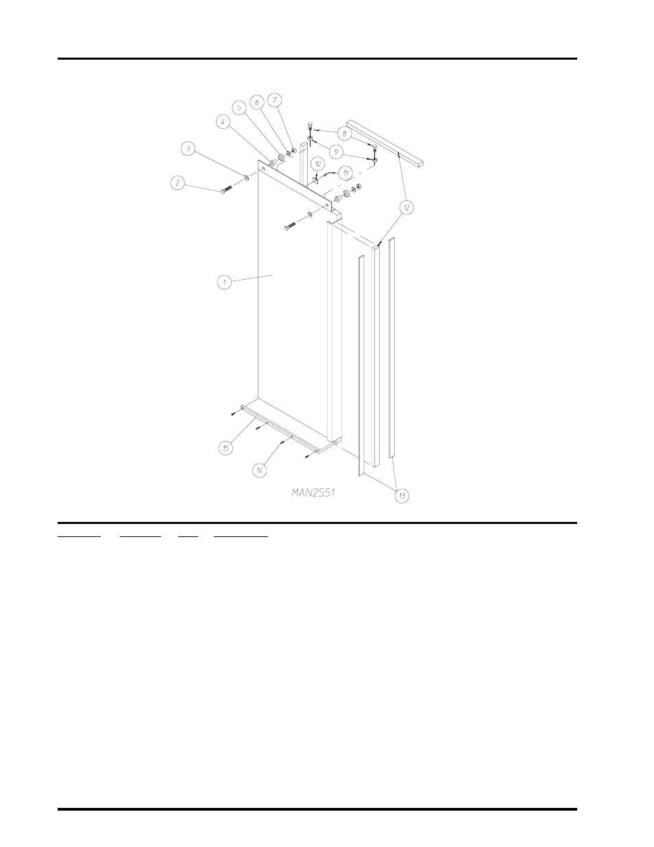 Left manual load door assembly, F or models mfd. as of november 1, 1995 | ADC AD-310 User Manual | Page 16 / 108