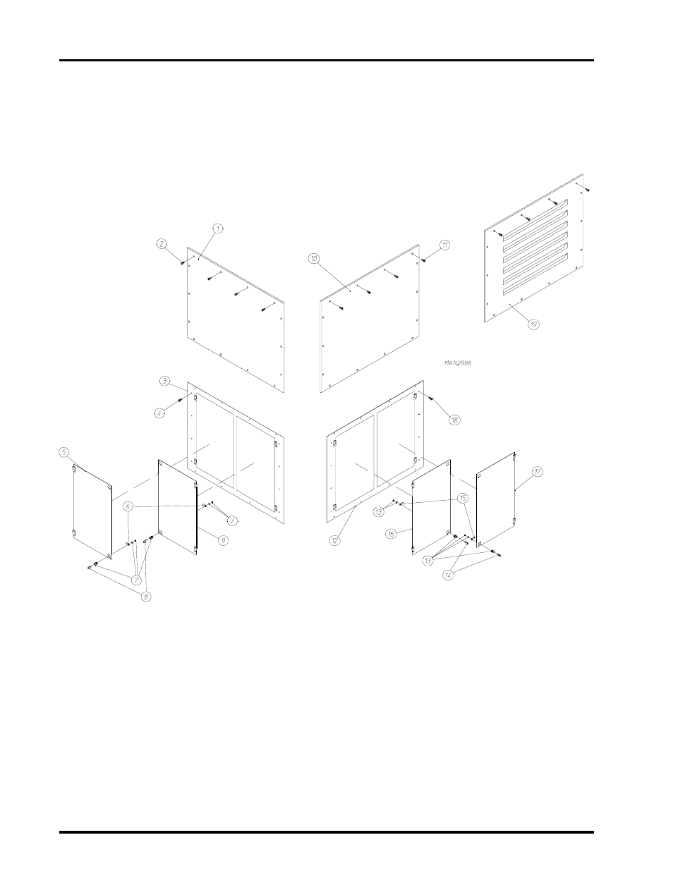 Side panel assemblies , 33 | ADC AD-310 User Manual | Page 34 / 108