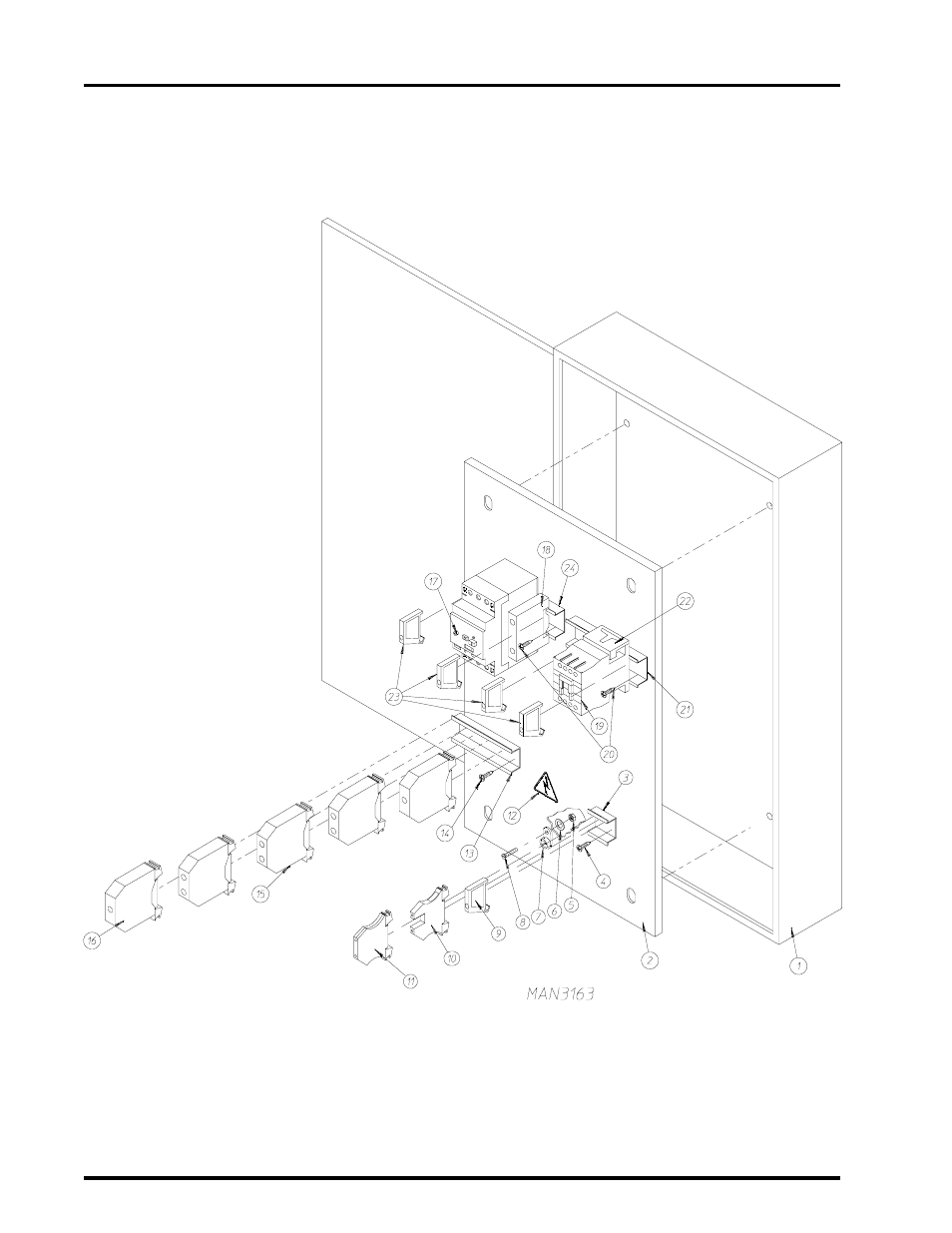 Base main electrical junction box assembly | ADC AD-310 User Manual | Page 46 / 108