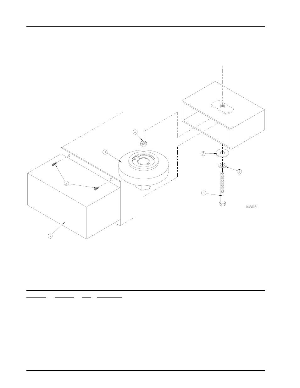 Tumbler (basket) retaining wheel assembly | ADC AD-310 User Manual | Page 50 / 108