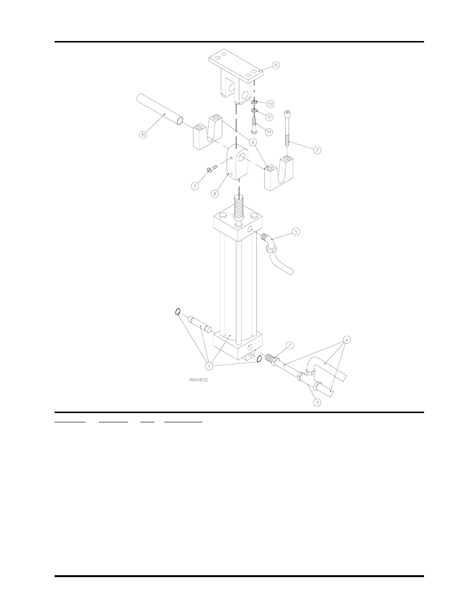 Tilt piston assembly | ADC AD-310 User Manual | Page 59 / 108