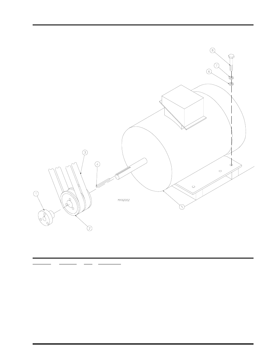 Drive motor assembly | ADC AD-310 User Manual | Page 61 / 108