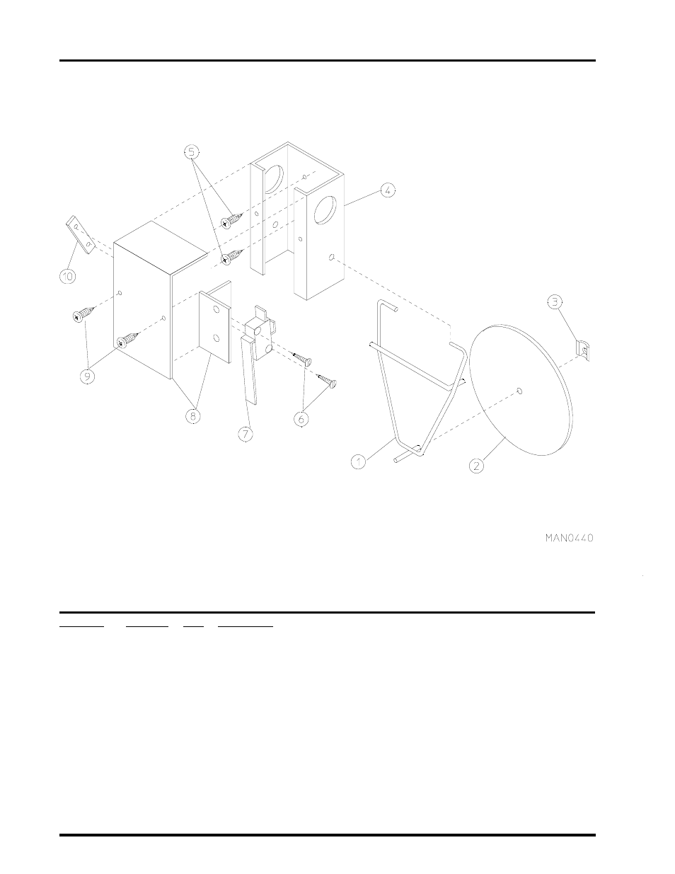 Sail switch assembly | ADC AD-310 User Manual | Page 70 / 108