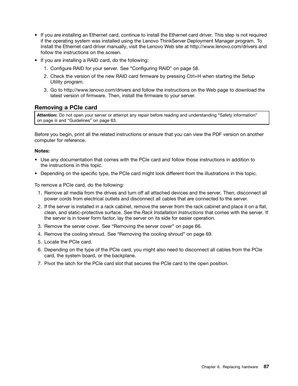 Lenovo ThinkServer TD350 User Manual | Page 101 / 204