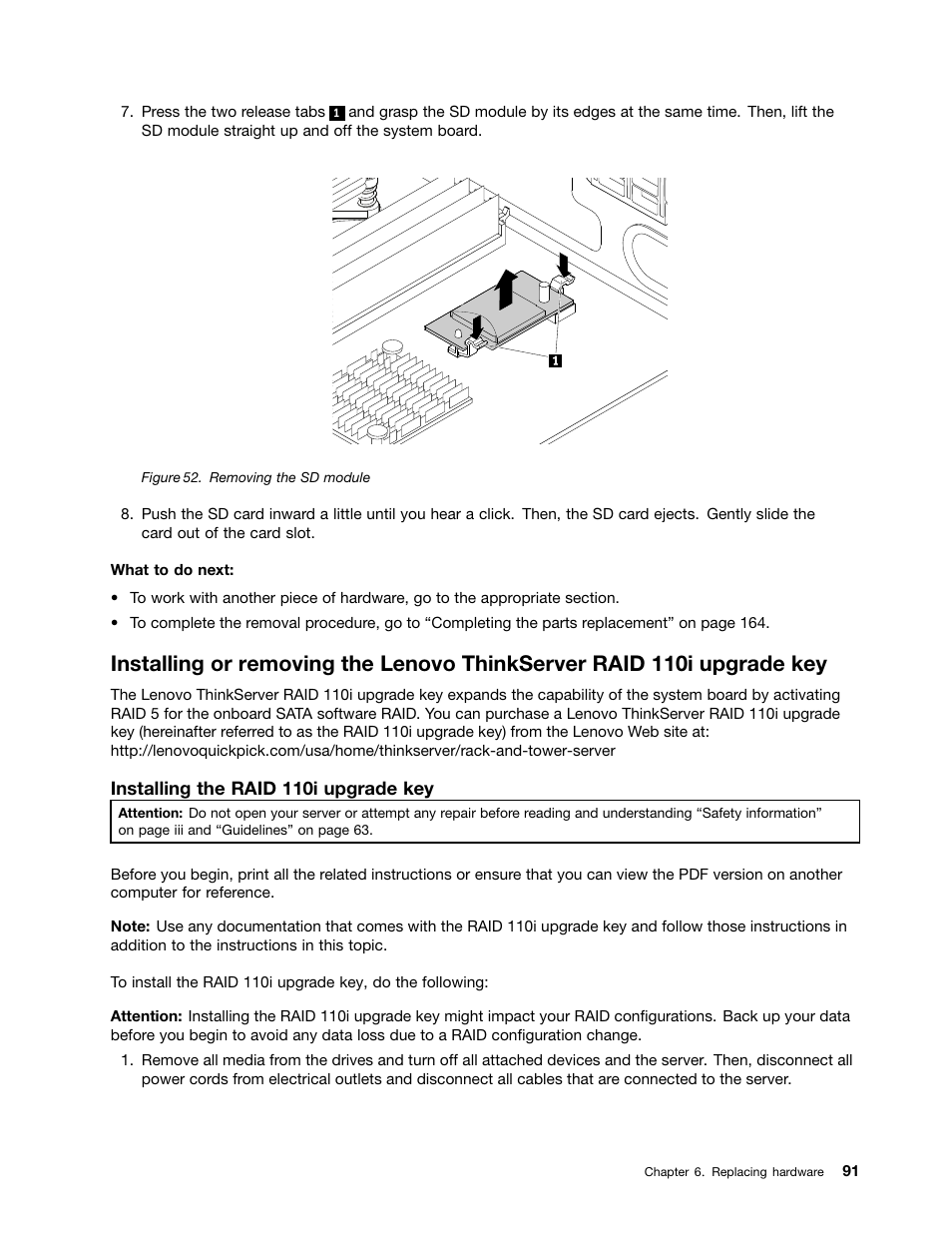Lenovo ThinkServer TD350 User Manual | Page 105 / 204