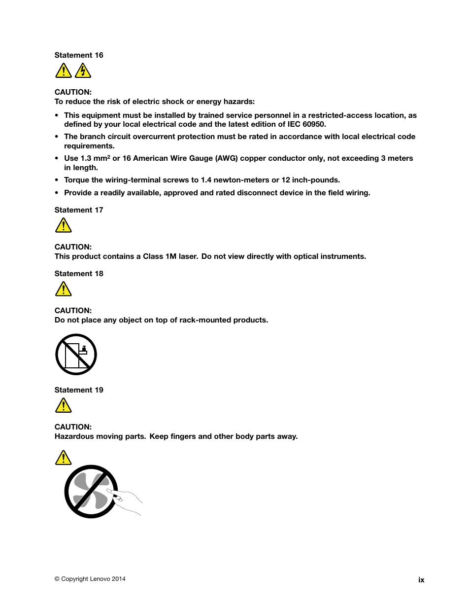 Lenovo ThinkServer TD350 User Manual | Page 11 / 204