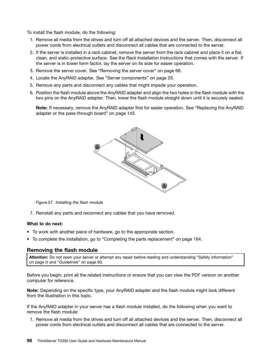 Lenovo ThinkServer TD350 User Manual | Page 112 / 204