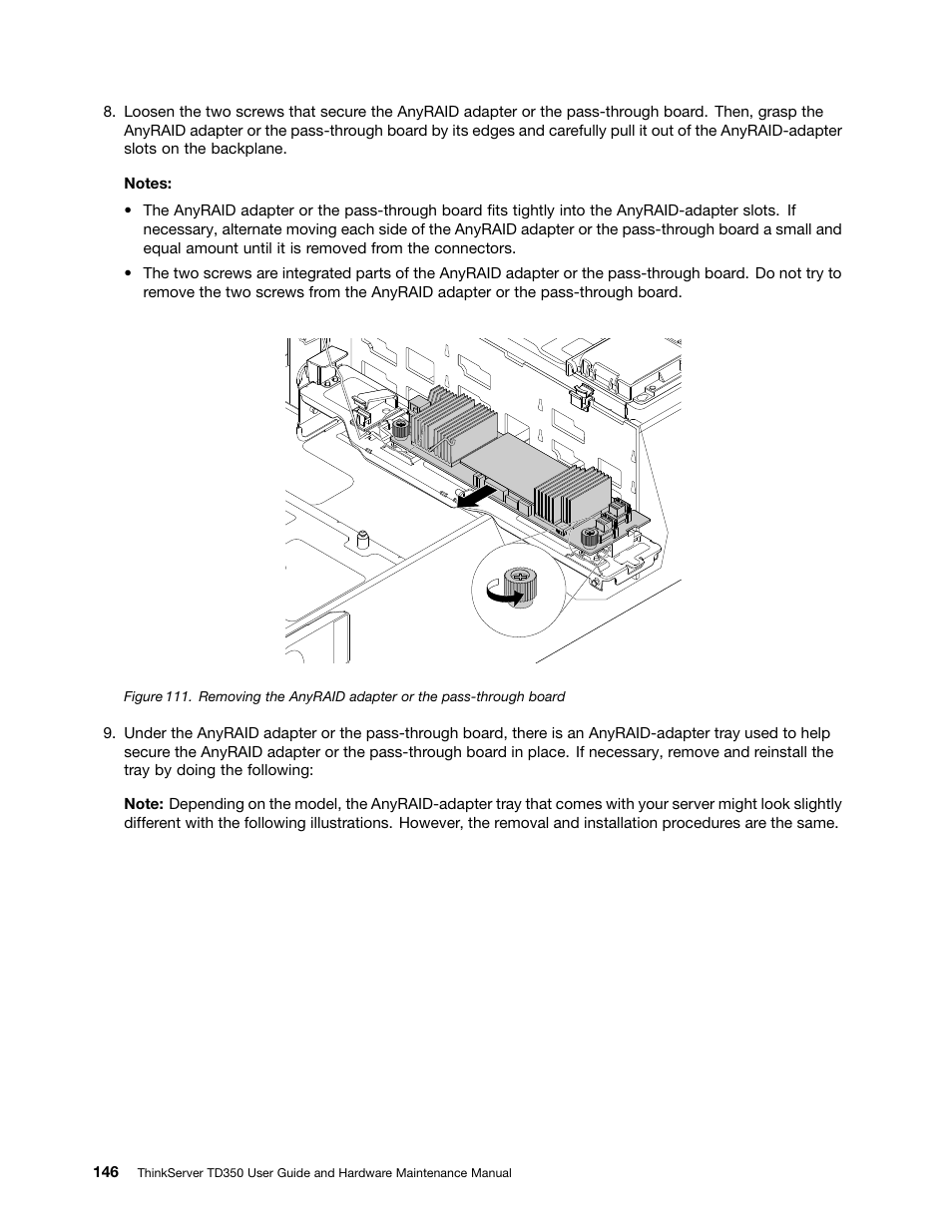 Lenovo ThinkServer TD350 User Manual | Page 160 / 204