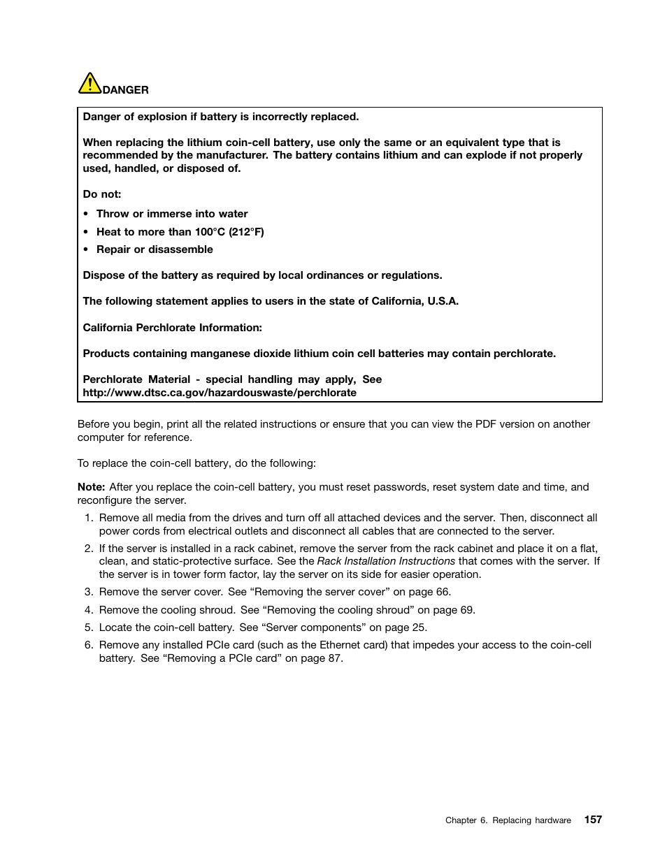 Lenovo ThinkServer TD350 User Manual | Page 171 / 204
