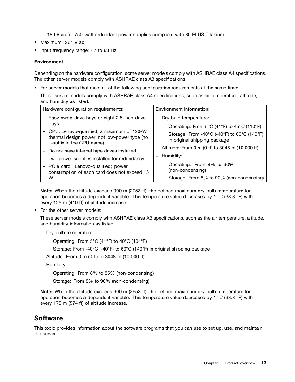 Software | Lenovo ThinkServer TD350 User Manual | Page 27 / 204