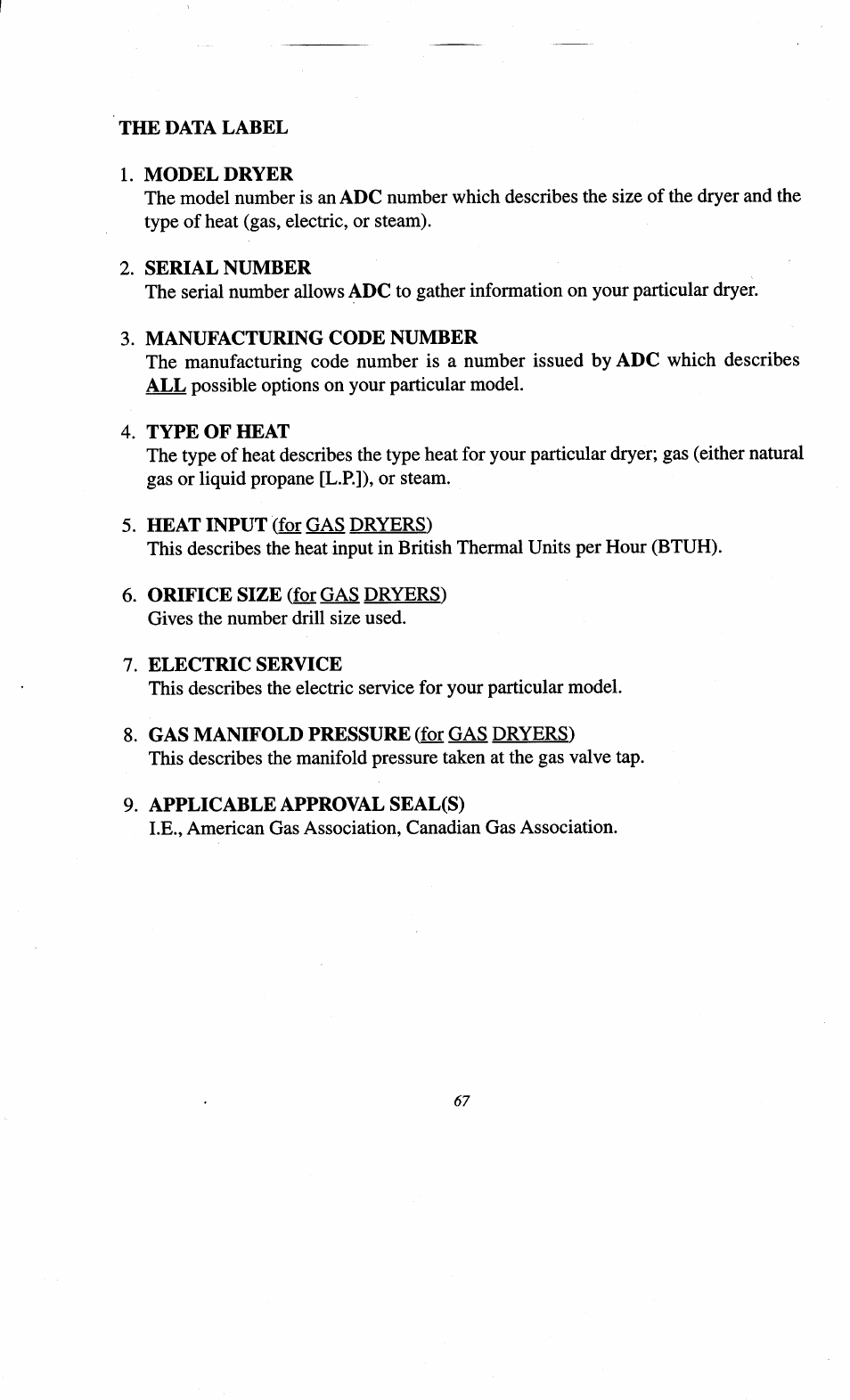 ADC AD-78 User Manual | Page 72 / 75